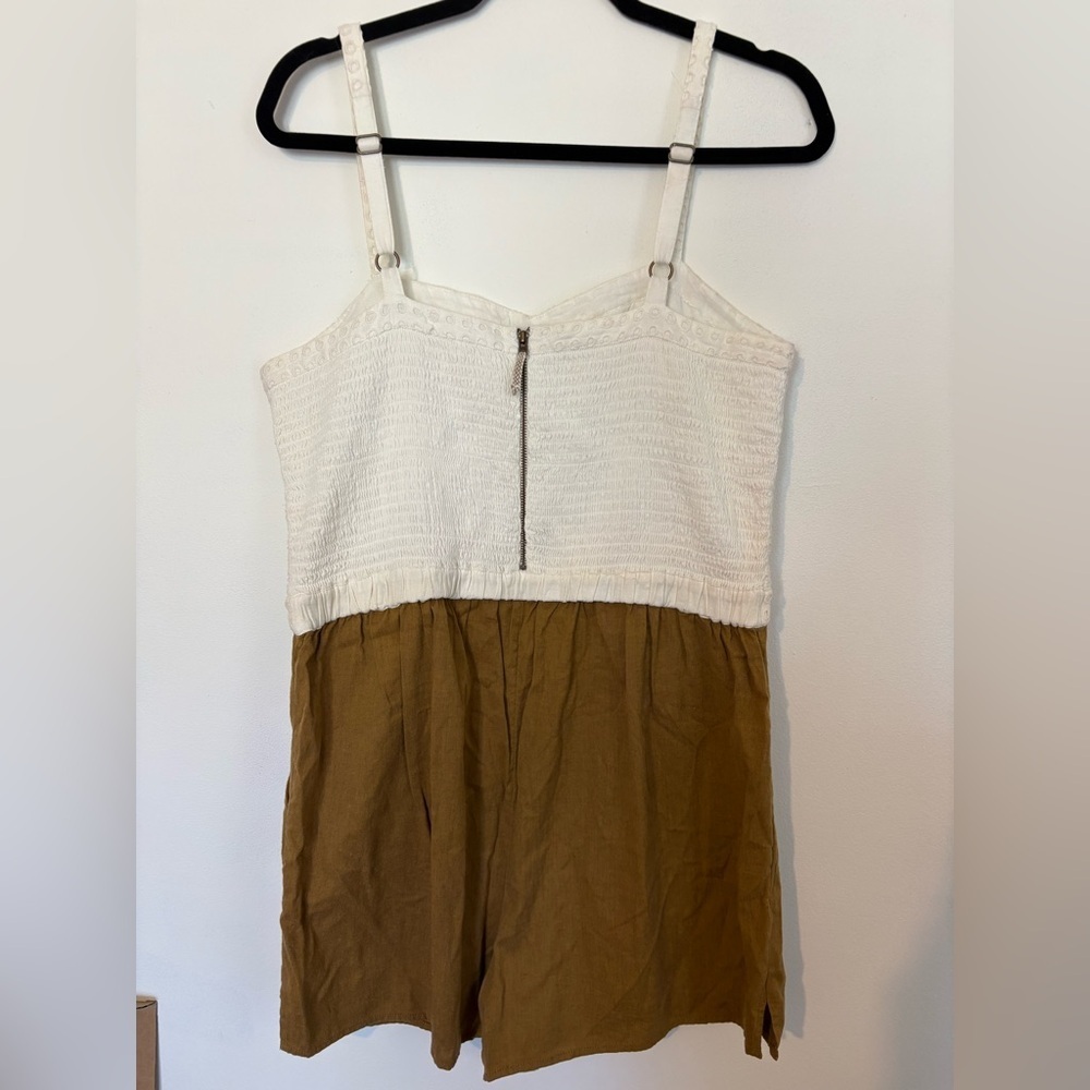 Addie Laced Romper | Summer | Casual | Feminine | Colorblock | Lace | Vacation - Picture 10 of 16